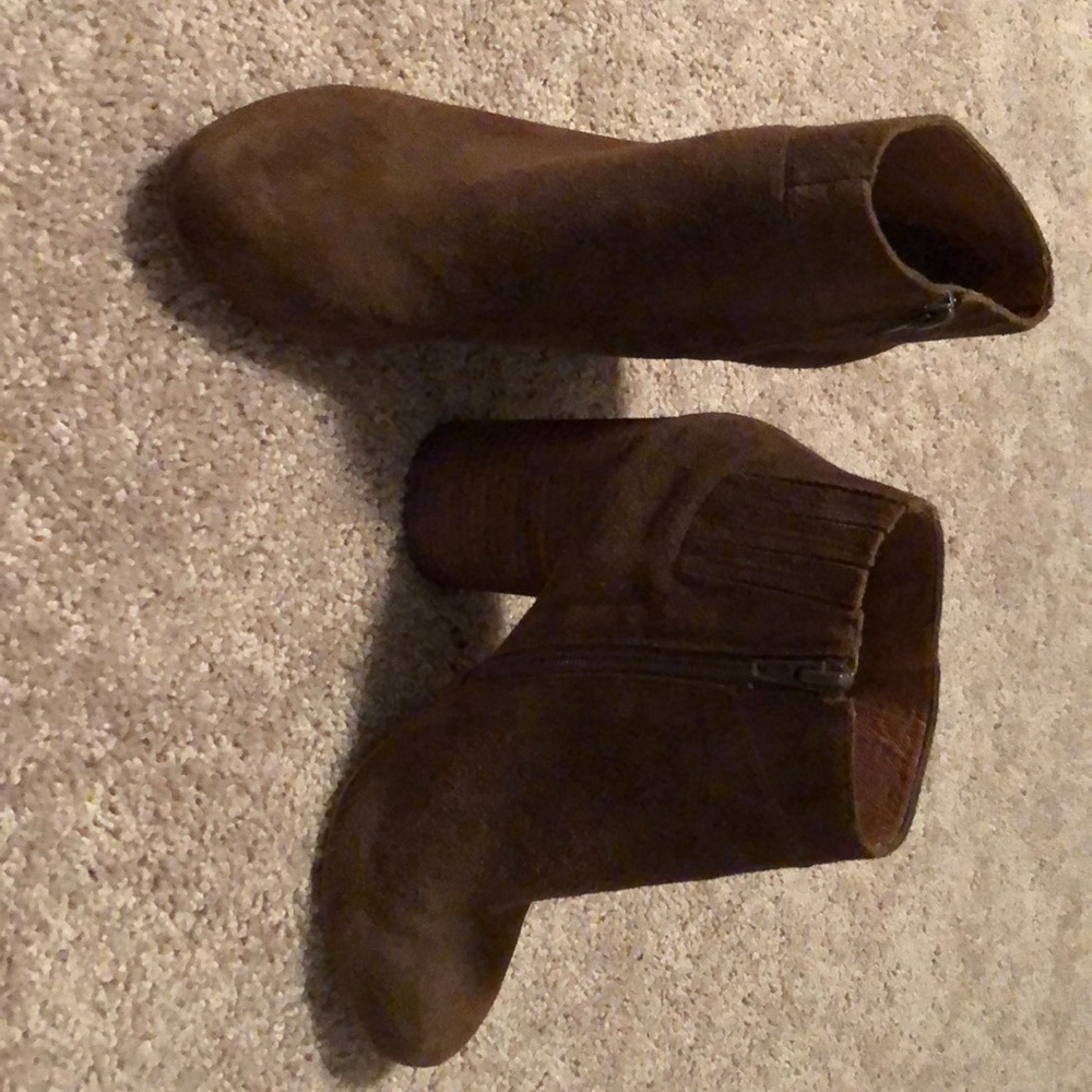 Jeffrey Campbell Suede/Leather Booties